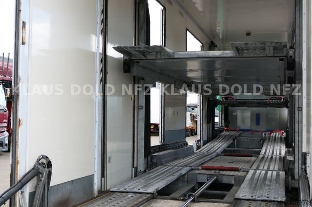 Car carrier truck MERCEDES-BENZ Actros 1846 BigSpace Kässbohrer Komplettzug