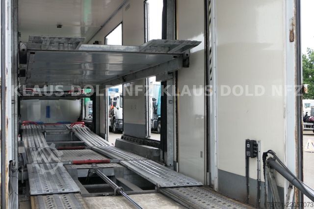 Car carrier truck MERCEDES-BENZ Actros 1846 BigSpace Kässbohrer Komplettzug