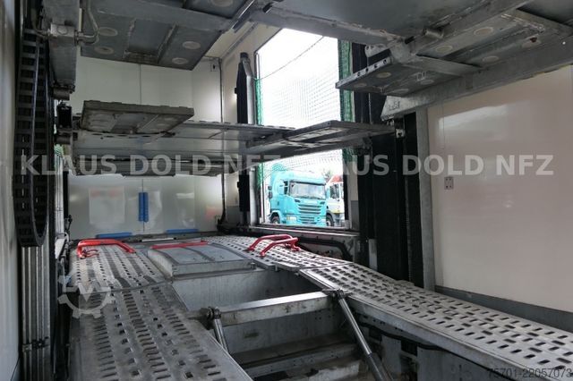 Car carrier truck MERCEDES-BENZ Actros 1846 BigSpace Kässbohrer Komplettzug