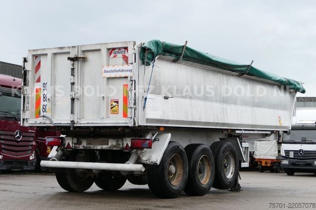 Tipper semitrailer BENALU C34CSSB01 Kippmulde 24 m³ Liftachse
