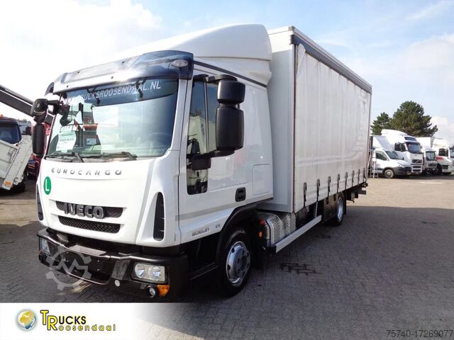 Schiebeplane Iveco Eurocargo 80EL21 Manual + Euro 6 + Dhollandia Lift