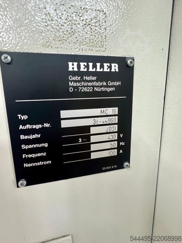 Horizontal machining center HELLER MC16