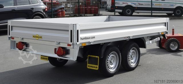 Open trailer HUMBAUR HT 203116 - Tandemanhänger