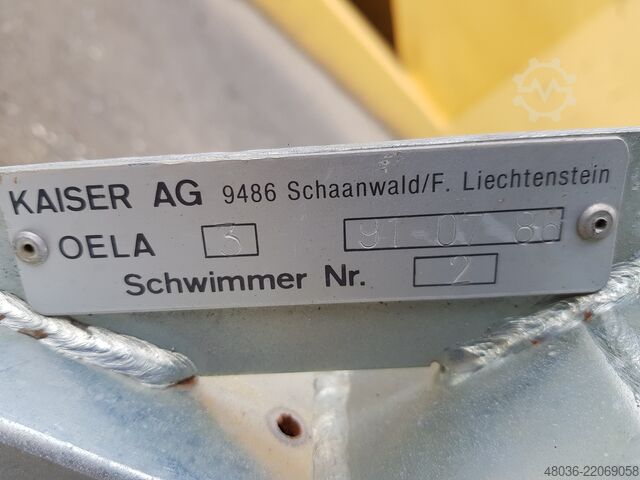 Self-floating oil suction device Kaiser OELA 3