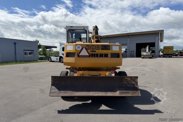 Road roller Liebherr 308 Mobilbagger / Swiss-Vehicle
