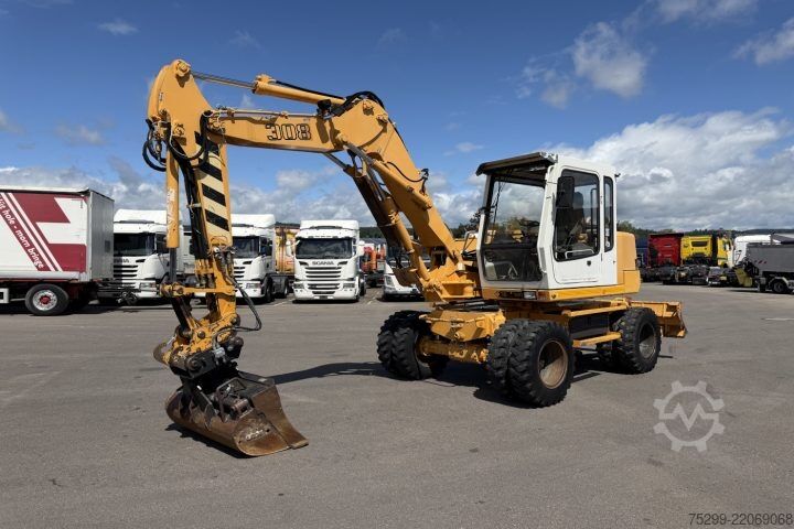 Road roller Liebherr 308 Mobilbagger / Swiss-Vehicle