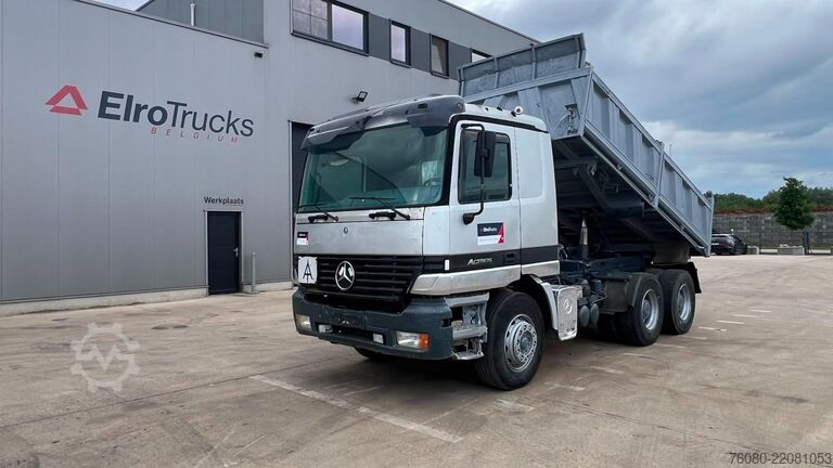 3-way tipper Mercedes-Benz ACTROS 2640 (BOITE MANUELLE / MANUAL GEARBOX / ...