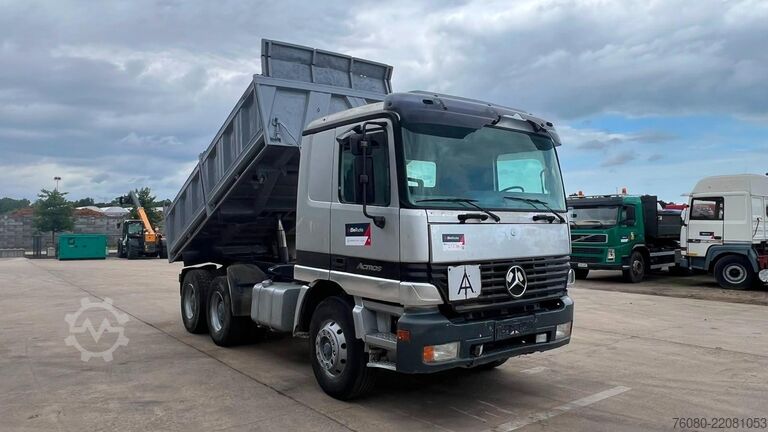 3-way tipper Mercedes-Benz ACTROS 2640 (BOITE MANUELLE / MANUAL GEARBOX / ...