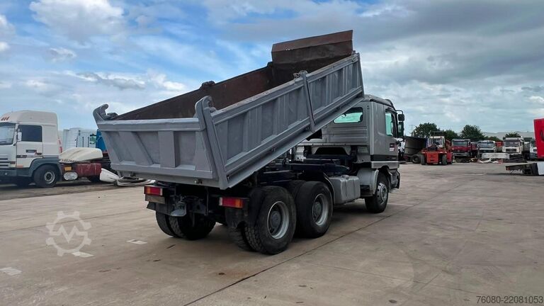 3-way tipper Mercedes-Benz ACTROS 2640 (BOITE MANUELLE / MANUAL GEARBOX / ...