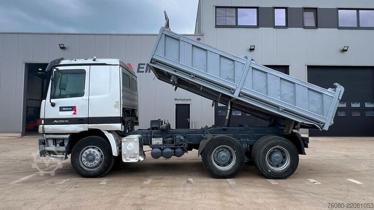 3-way tipper Mercedes-Benz ACTROS 2640 (BOITE MANUELLE / MANUAL GEARBOX / ...