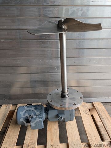 Agitator drive with stainless steel agitator Nord Drivesystem SK 9012.1AFBH VL2-90L/4