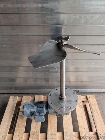Agitator drive with stainless steel agitator Nord Drivesystem SK 9012.1AFBH VL2-90L/4