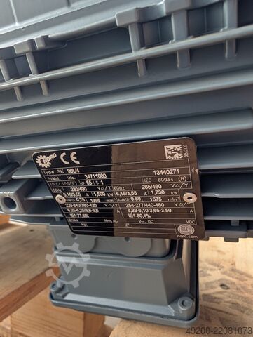 Agitator drive with stainless steel agitator Nord Drivesystem SK 9012.1AFBH VL2-90L/4