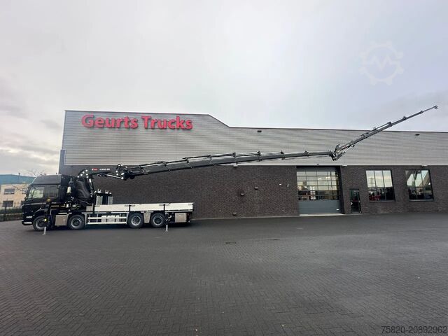 Crane truck DAF CF 450 8X2 + HIAB 858E-8 + JIB 150X-6 JDC KRAAN...