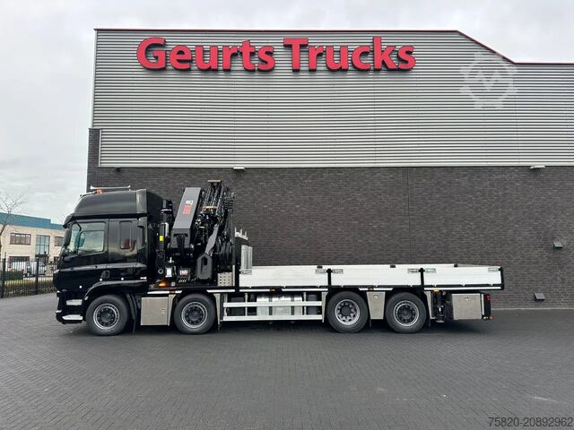Crane truck DAF CF 450 8X2 + HIAB 858E-8 + JIB 150X-6 JDC KRAAN...