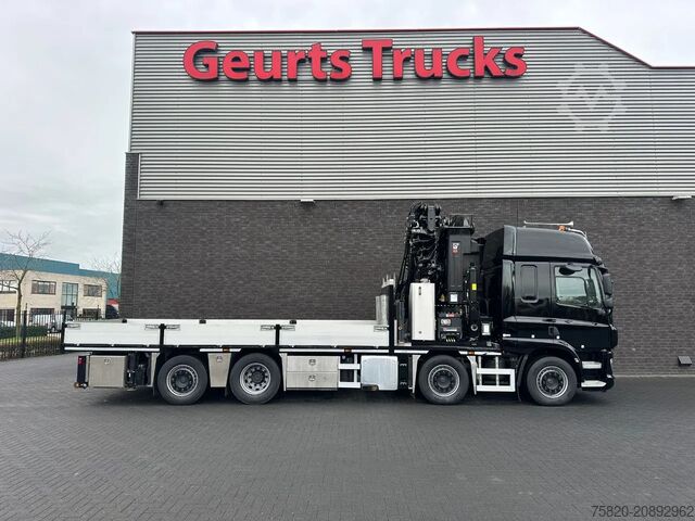 Crane truck DAF CF 450 8X2 + HIAB 858E-8 + JIB 150X-6 JDC KRAAN...