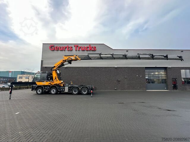 Crane truck Volvo FH 480 8X4 TREKKER + EFFER 1355/8S KRAAN/KRAN/C...