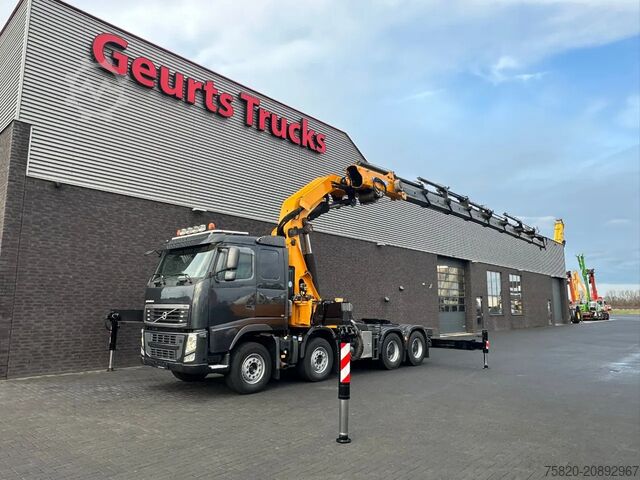 Crane truck Volvo FH 480 8X4 TREKKER + EFFER 1355/8S KRAAN/KRAN/C...