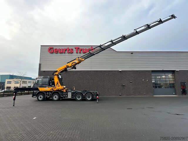 Crane truck Volvo FH 480 8X4 TREKKER + EFFER 1355/8S KRAAN/KRAN/C...