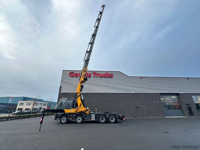 Crane truck Volvo FH 480 8X4 TREKKER + EFFER 1355/8S KRAAN/KRAN/C...