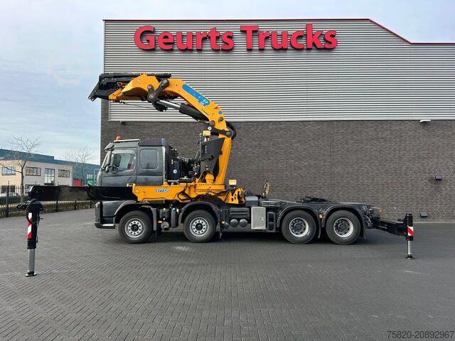 Crane truck Volvo FH 480 8X4 TREKKER + EFFER 1355/8S KRAAN/KRAN/C...