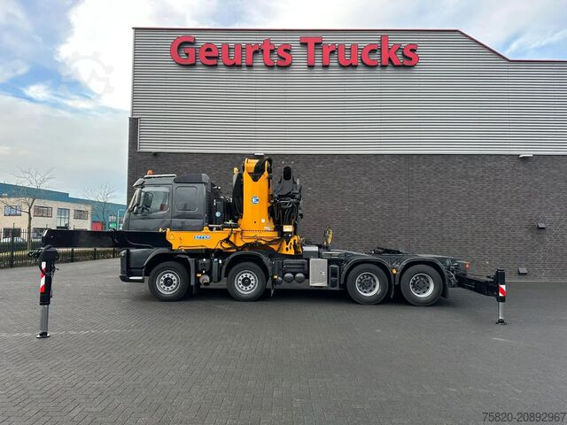 Crane truck Volvo FH 480 8X4 TREKKER + EFFER 1355/8S KRAAN/KRAN/C...