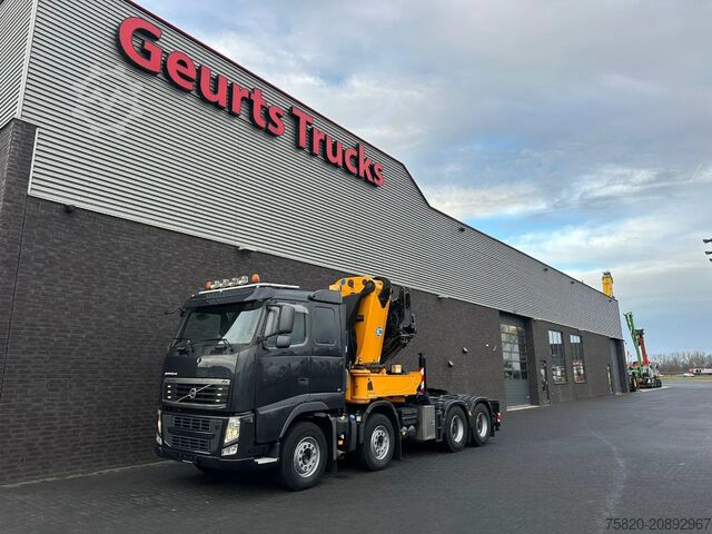 Crane truck Volvo FH 480 8X4 TREKKER + EFFER 1355/8S KRAAN/KRAN/C...