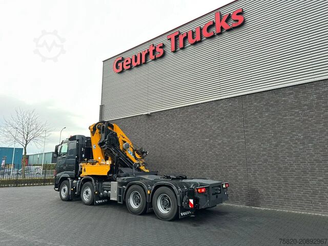 Crane truck Volvo FH 480 8X4 TREKKER + EFFER 1355/8S KRAAN/KRAN/C...