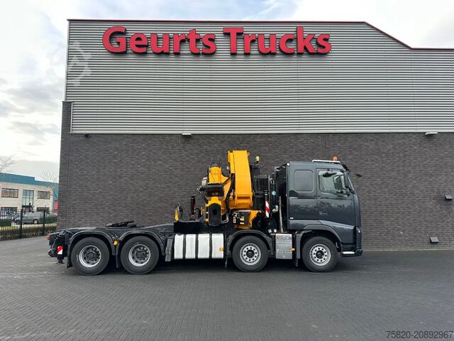 Crane truck Volvo FH 480 8X4 TREKKER + EFFER 1355/8S KRAAN/KRAN/C...
