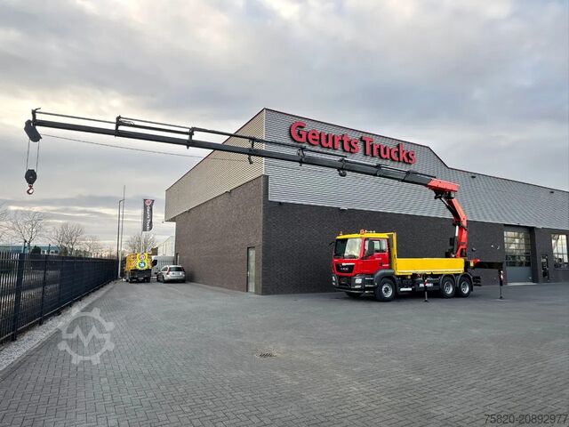 Crane truck MAN TGS 26.480 6X4 MET PALFINGER PK 42002-SH G KRAA...