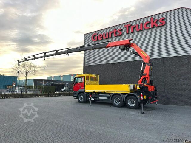 Crane truck MAN TGS 26.480 6X4 MET PALFINGER PK 42002-SH G KRAA...