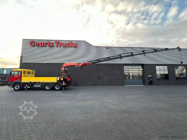 Crane truck MAN TGS 26.480 6X4 MET PALFINGER PK 42002-SH G KRAA...
