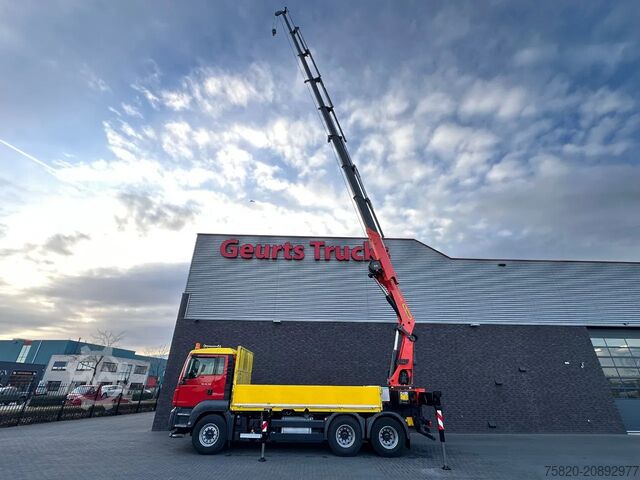 Crane truck MAN TGS 26.480 6X4 MET PALFINGER PK 42002-SH G KRAA...