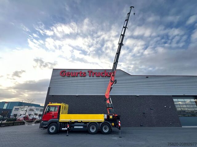 Crane truck MAN TGS 26.480 6X4 MET PALFINGER PK 42002-SH G KRAA...
