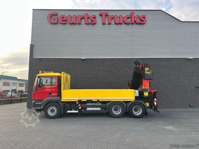 Crane truck MAN TGS 26.480 6X4 MET PALFINGER PK 42002-SH G KRAA...