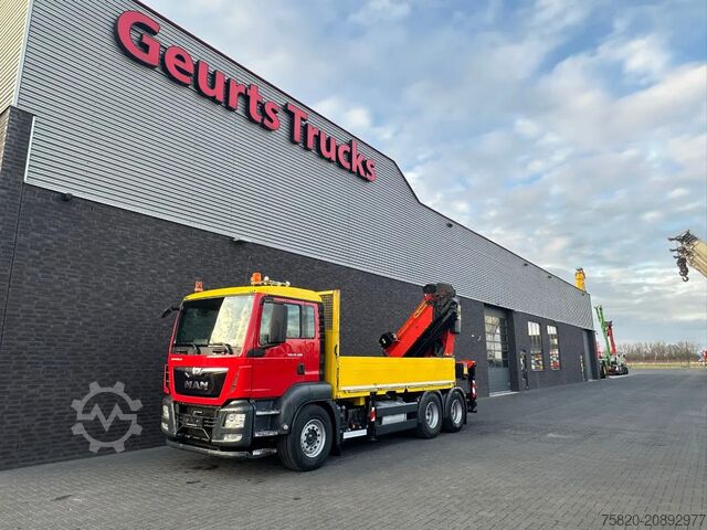 Crane truck MAN TGS 26.480 6X4 MET PALFINGER PK 42002-SH G KRAA...