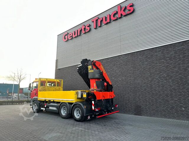 Crane truck MAN TGS 26.480 6X4 MET PALFINGER PK 42002-SH G KRAA...