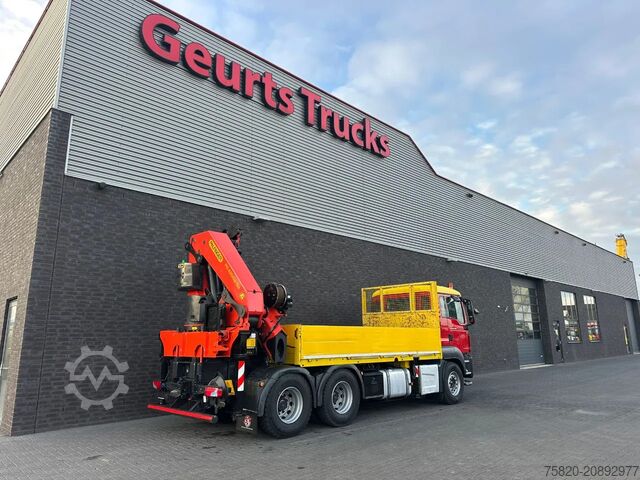 Crane truck MAN TGS 26.480 6X4 MET PALFINGER PK 42002-SH G KRAA...