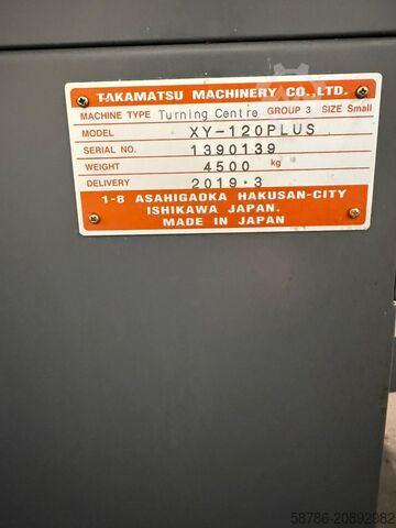 CNC-Drehautomat TAKAMAZ XY120 PLUS