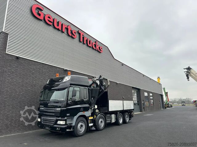 Crane truck DAF CF 460 8X2 BAKWAGEN MET FASSI F660RA.2.27 XHE-D...