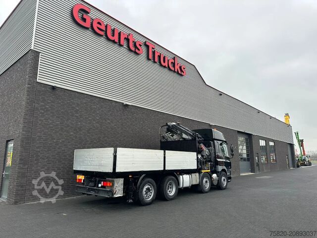 Crane truck DAF CF 460 8X2 BAKWAGEN MET FASSI F660RA.2.27 XHE-D...
