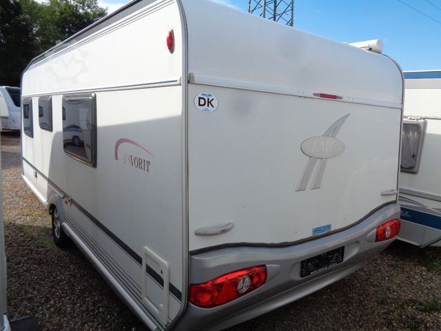 Caravan LMC Favorit 560 HTE*Vorzelt*E-Markise*ALDE m. FBHz.*