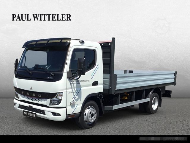 Pritschenwagen MITSUBISHI eCanter 7C18e M-Batterie Pritschenaufbau / LED