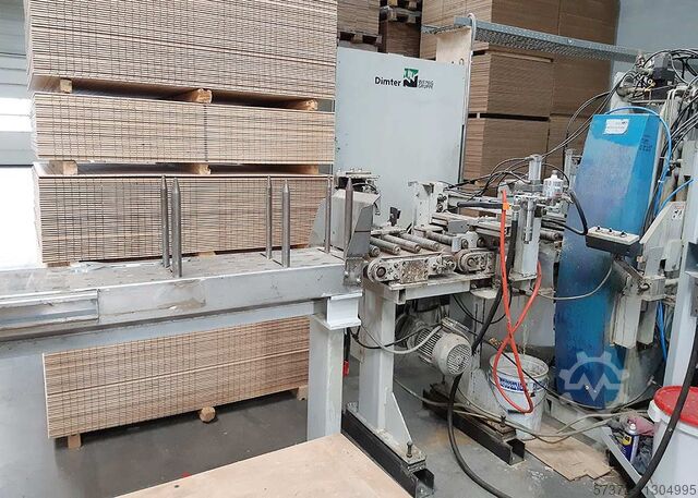 Durchlauf-Verleimpresse Dimter CONTIPRESS