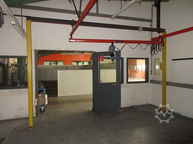 Kranhimmel Kran Hallenkran Krananlage Demag Portalkran Hallenkran Stahlbau Demag PK Kettenzug 125Kg 0,125t 10x3,5m