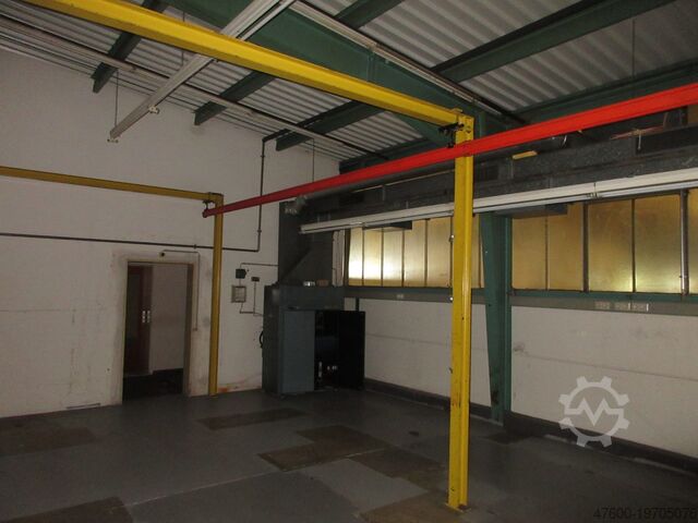 Kranhimmel Kran Hallenkran Krananlage Demag Portalkran Hallenkran Stahlbau Demag PK Kettenzug 125Kg 0,125t 10x3,5m