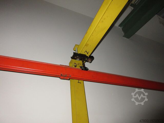 Kranhimmel Kran Hallenkran Krananlage Demag Portalkran Hallenkran Stahlbau Demag PK Kettenzug 125Kg 0,125t 10x3,5m