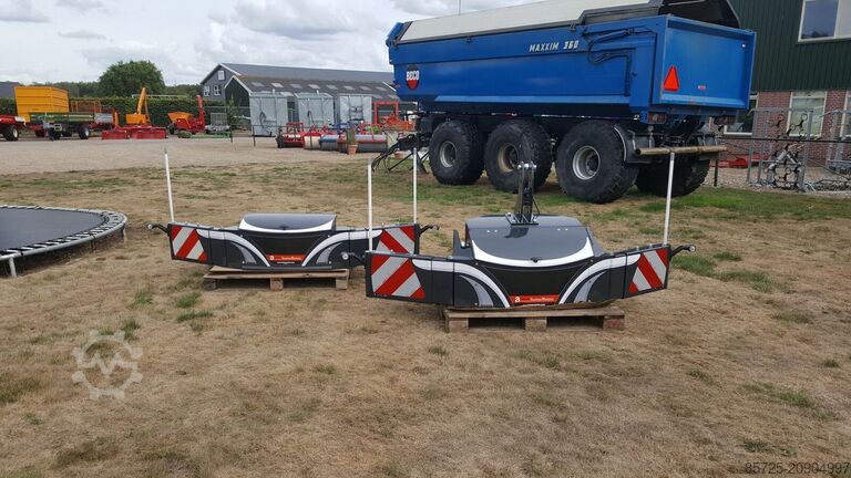 Tieflader  14 tons oprijtransporter