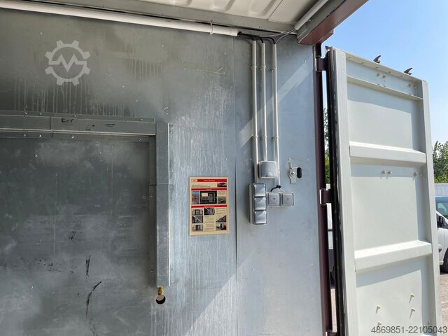 Workshop container  Werkstatt Büro Office Container 8m