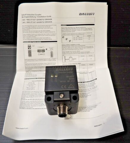 Inductive Coupler IO-Link (Base) BALLUFF BIC1B0-IT1A7-Q40KFU-SM4A4A